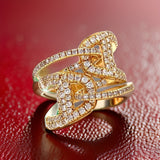 Fashionista 1.25 cttw Diamond Statement Ring 04067