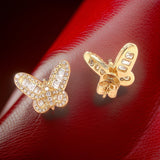 Fashionista 2.50 cttw Diamond Butterfly Earrings 09769