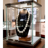 13.20mm to 15.70 mm South Sea Pearl and Diamond Necklace