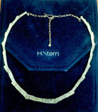 Estate Designer H. Stern .10 cttw Diamond 18K Yellow Gold Necklace 14918