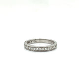 Maya Lianna 0.40 Ctw. Diamond and 14K White Gold Wedding Band