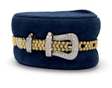 Designer Diamond Buckle Bracelet