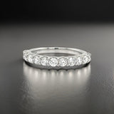 Maya Lianna 0.74 Ctw. Diamond and 14K White Gold Anniversary Band