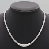 Designer Roberto Coin 3.00 cttw Diamond 18kt White Gold Necklace