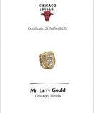 Estate of Mr. Jack Gould Partner  - Chicago Bulls 1998 Three Peat 3.00 cttw Diamond Ring 14575