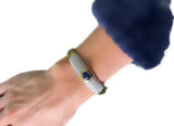 Estate 2.00 ct Sapphire 1.50 cttw Diamond Bangle 13385