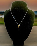 The Classic Diamond Golf Tee Pendant 15553