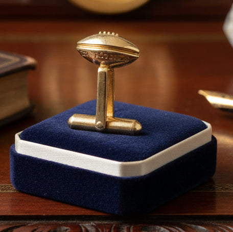 Football Executive Estate Tiffany & Co 14kt Yellow Gold Cuff Links