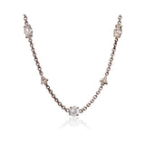 Estate Custom Made 10.00 cttw Mixed Cut Diamond (49 inches long) Necklace 15033