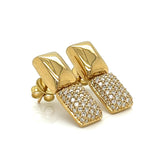 Designer EMJ 1.09 cttw Drop Diamond Earrings 13687