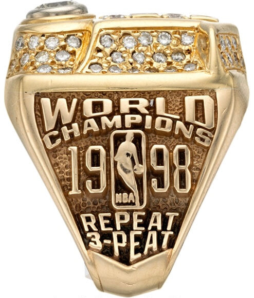 Estate of Mr. Jack Gould Partner  - Chicago Bulls 1998 Three Peat 3.00 cttw Diamond Ring 14575