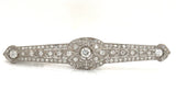 Estate Art Deco Diamond Brooch 12580