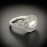 Estate Designer Barry Kronen 1.59 cttw Diamond Ring 11963