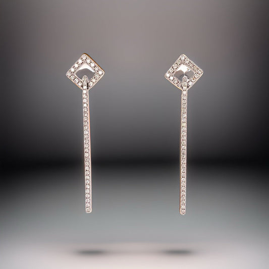 Maya Lianna .45 cttw Diamond Dangle Earrings 02642