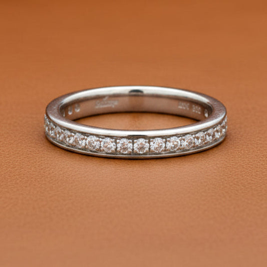 Maya Lianna 0.40 Ctw. Diamond and 14K White Gold Wedding Band