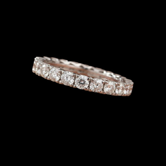 Maya Lianna Diamond and 14K White Gold Eternity Ring