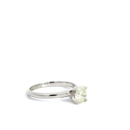 0.90 CTTW Solitaire Ring
