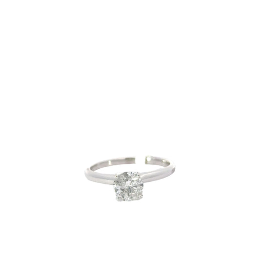 0.89 CTTW Solitaire Ring