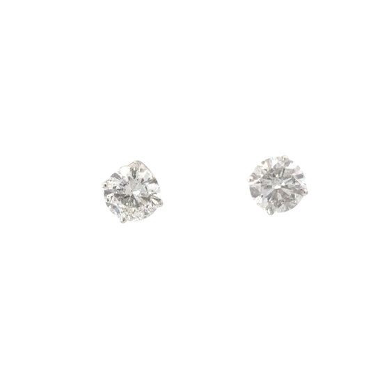 2.09 CTTW Studs Earrings