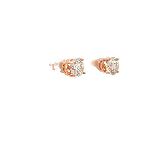 2.05 CTTW Studs Earrings