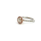 1.60 CTTW Halo Ring