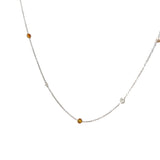 2.70 CTTW Station Necklace