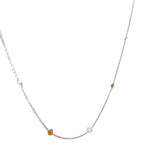 3.72 CTTW Station Necklace