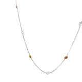 3.72 CTTW Station Necklace