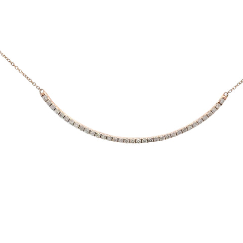 0.50 CTTW Smile Necklace