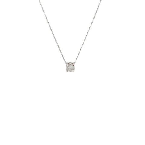 0.33 CTTW Pendant with Chain Necklace