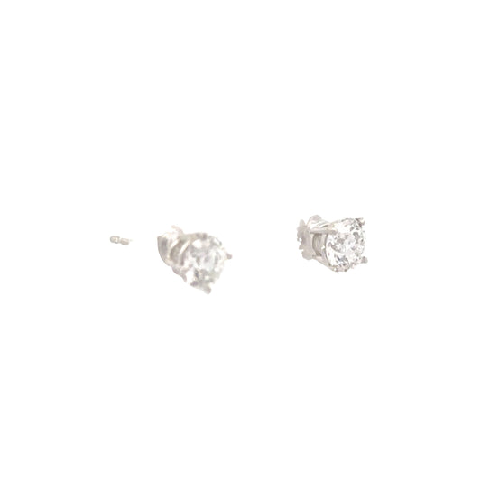 0.97 CTTW Studs Earrings