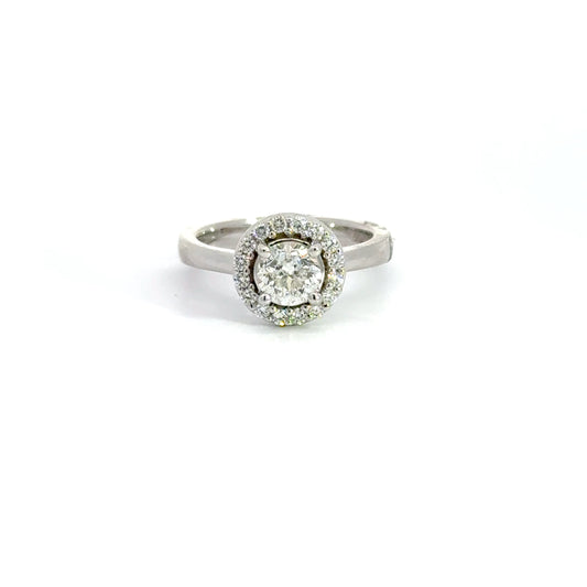 1.26 CTTW Halo Ring