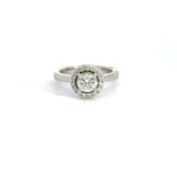 1.26 CTTW Halo Ring