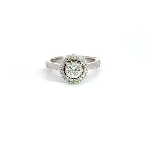 1.26 CTTW Halo Ring