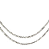 8.00 CTTW Straight-line Necklace