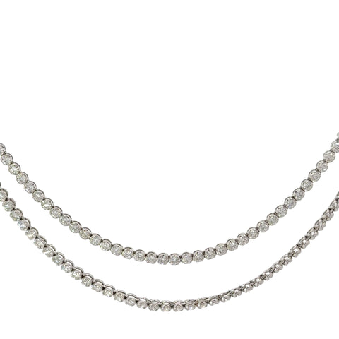 8.00 CTTW Straight-line Necklace