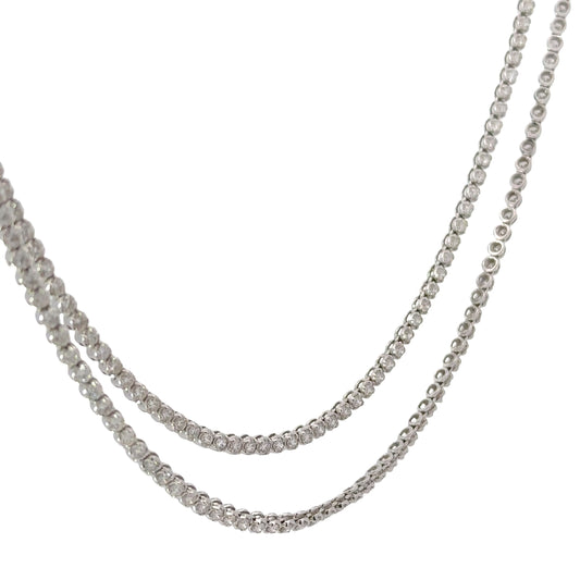 8.00 CTTW Straight-line Necklace