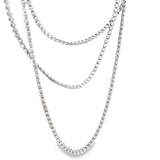 8.15 CTTW Straight-line Necklace
