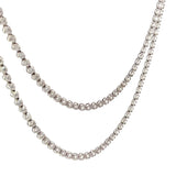 15.06 CTTW Straight-line Necklace