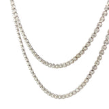 15.06 CTTW Straight-line Necklace