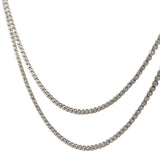 8.09 CTTW Straight-line Necklace