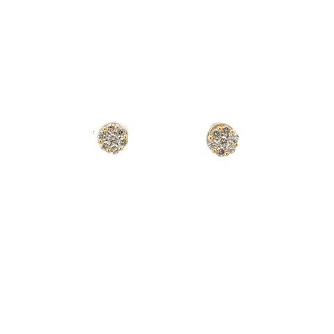 0.25 CTTW Cluster Earrings