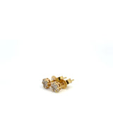 0.25 CTTW Cluster Earrings