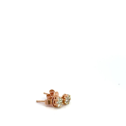 0.25 CTTW Cluster Earrings
