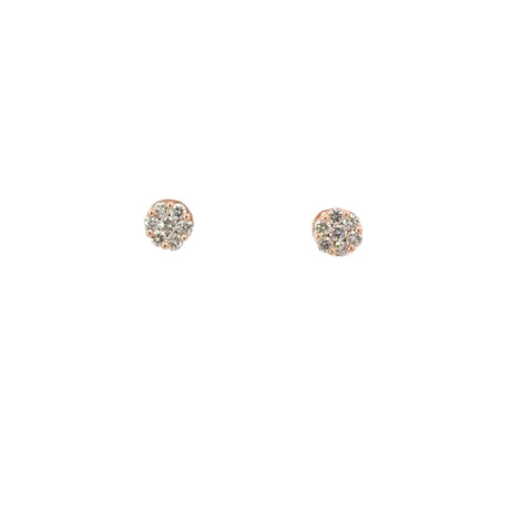 0.25 CTTW Cluster Earrings