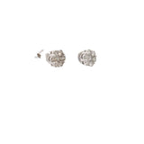 0.75 CTTW Cluster Earrings