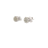 0.75 CTTW Cluster Earrings