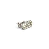 1.00 CTTW Cluster Earrings