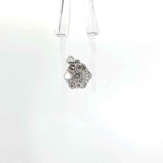 1.00 CTTW Cluster Pendant