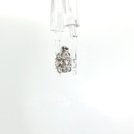 1.00 CTTW Cluster Pendant